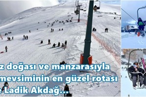 Akdağ Kayak Merkezi’ne Yoğun İlgi Var